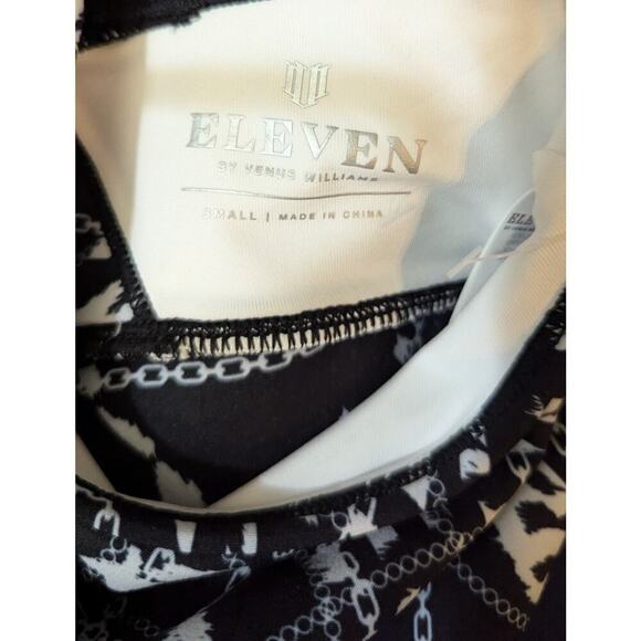 ELEVEN by Venus Williams NWT 90s Girl Sports Bra Chain Print Size Small NEW - Picture 9 of 11